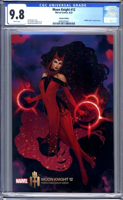 Moon Knight #12 Russell Dauterman Hellfire Gala Variant Scarlet Witch CGC 9.8