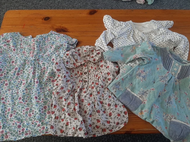 Girls Summer Bundle 6-12 Months Ditsy Jojo maman Next vgc