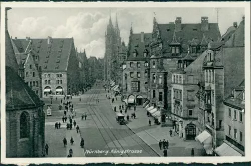 Ansichtskarte Nürnberg Königstrasse  (Nr.9816)