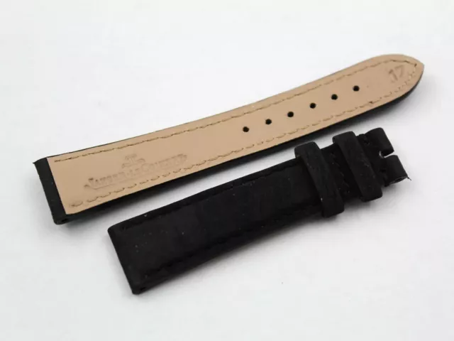 Watch Band Jaeger LeCoultre Antelope Black17/14mm Luxury Unisex Luxury Watches