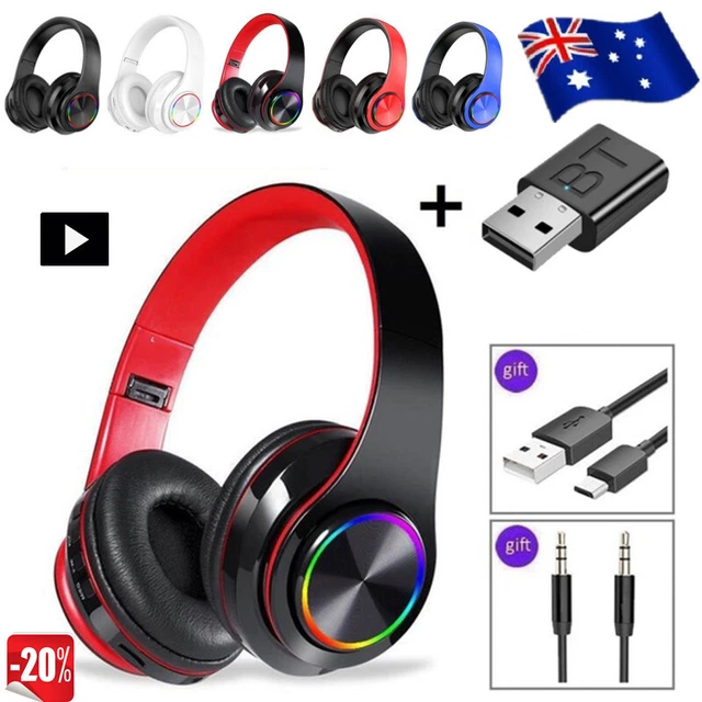 Bluetooth Wireless Earphones Foldable Headset Stereo Headphones Noise Cancelling