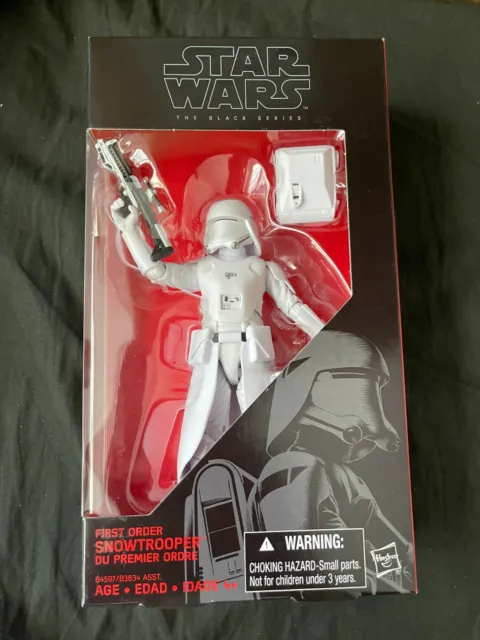 Star Wars The Black Series - First Order Snowtrooper #12 Red Box