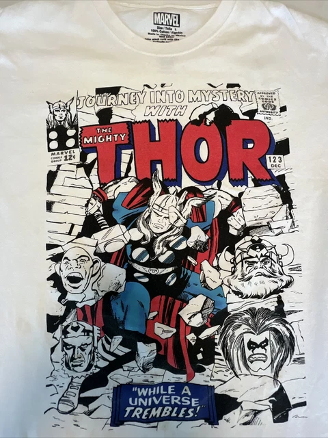 Marvel Comics Mighty Thor Journey Into Mystery Adult Large Graphic T Shirt READ