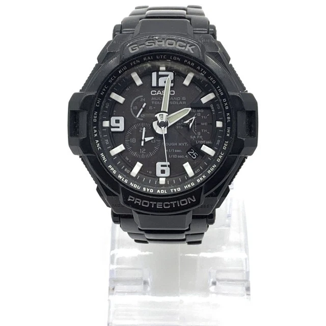 CASIO SKY COCKPIT Radio Solaire Montre Noir RF EUR 330,77 - PicClick FR
