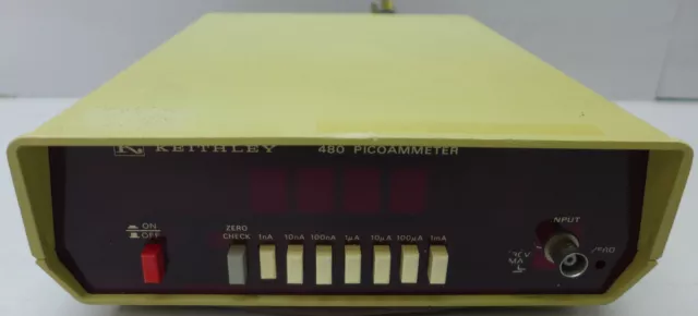 Keithley 480 PicoAmmeter Tested and Working