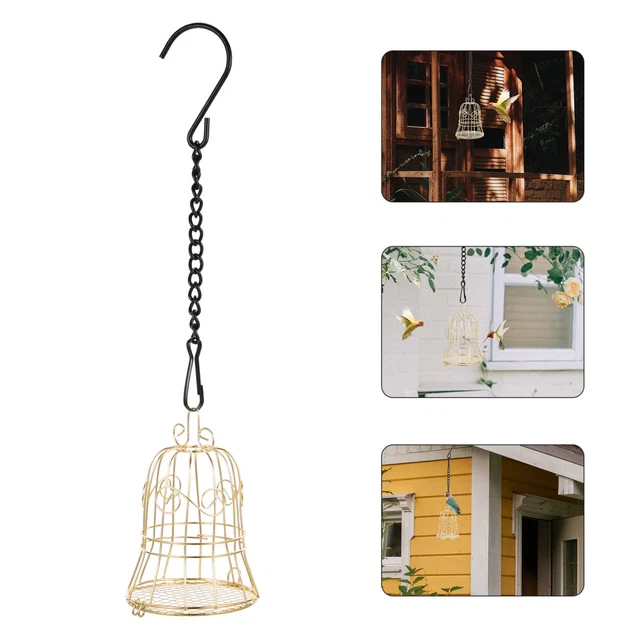 Bird Feeder Squirrel- Proof Garden Decoration Feeding House Small