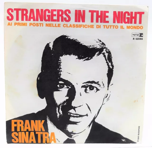 rare DISCHI IN VINILE FRANK SINATRA STRANGERS IN THE NIGHT 45 GIRI 7 7" VINYL LP