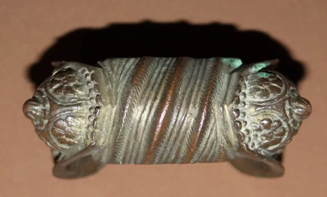 Antique Greek Hand Made Bronze Fertility Bracelet