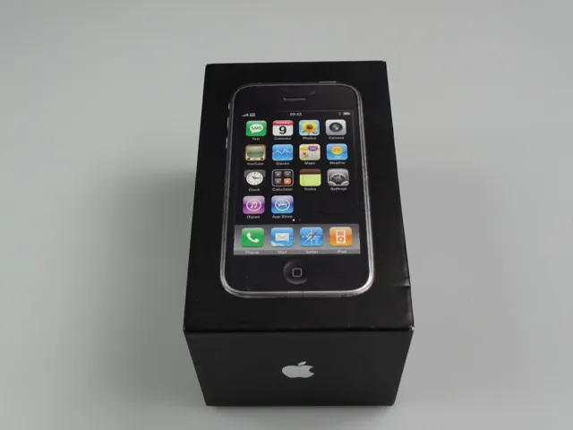 Original Apple iPhone 3G 16GB Schwarz! Ohne Simlock! OVP! TOP! Selten! RAR!