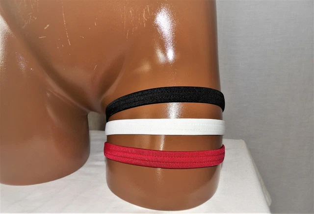 Set of 3 money tip garters for exotic dancer outfit