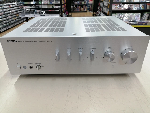 YAMAHA A-S700 Integrated Amplifier, Silver, Working