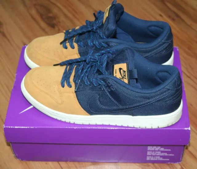 Nike SB Dunk Low Pro Midnight Navy Desert Ochre