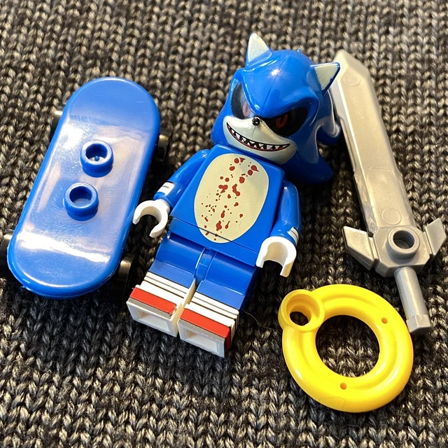 Ic Exe SONIC THE HEDGEHOG EXE Sonic.EXE Buildable Figure Lot Unbranded Toy ...