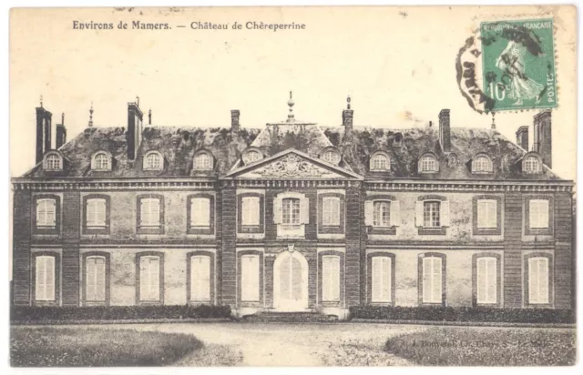 CPA 72 - Environs de MAMERS (Sarthe) - Château de Chèreperrine