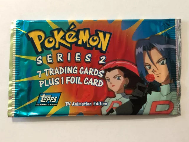 Booster Vide / Empty - Pokemon - Series 2 - TOPPS / TV Animation - Team Rocket