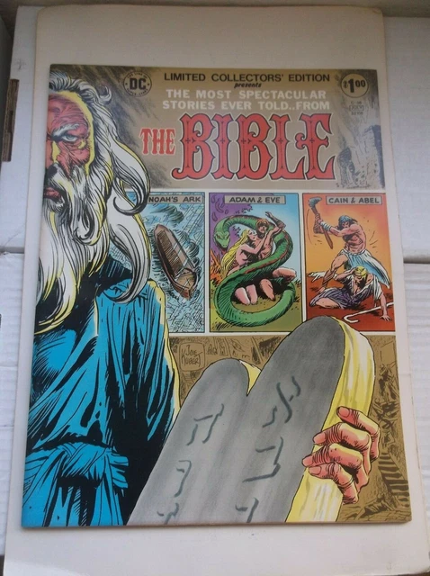 Dc Limited Collectors' Edition Presents The Bible C-36, 1975, Vf+ (8.5)!!!