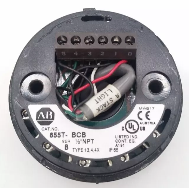 Allen Bradley 855T-BCB 1/2" NPT Stack Light Mounting Base