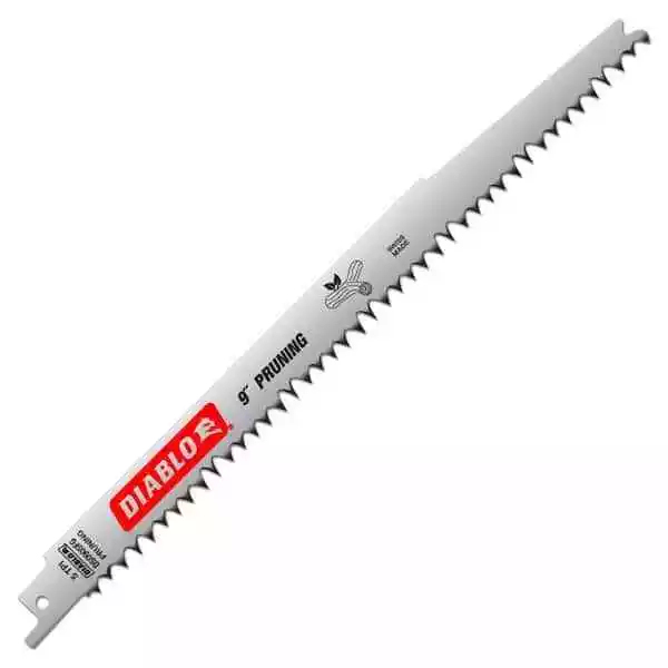 Reciprocating Saw Blades BiMetal 9 Inch 5 TPI Pruning 5 Pack Cutting Tool Diablo