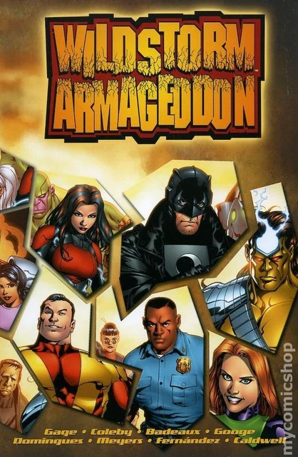 Wildstorm Armageddon TPB #1-1ST FN 2008 Stock Image