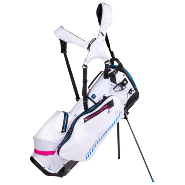 Sun Mountain SportFast Golf Carry Bag With Stand Waterproof Rainhood 14-Way Top
