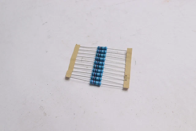 (10-Pk) Metal Film Resistor 1W 8.2 ohm