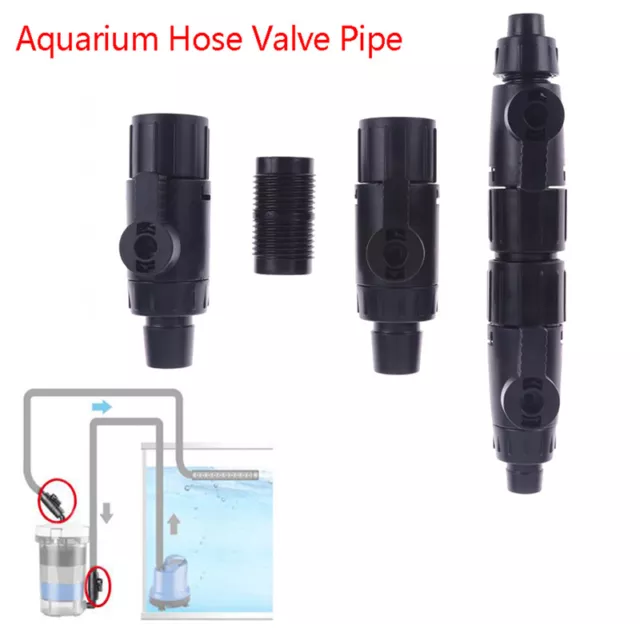 Valvola tubo acquario pesci valvola tubo sgancio rapido connettore Ada TDssP-H7