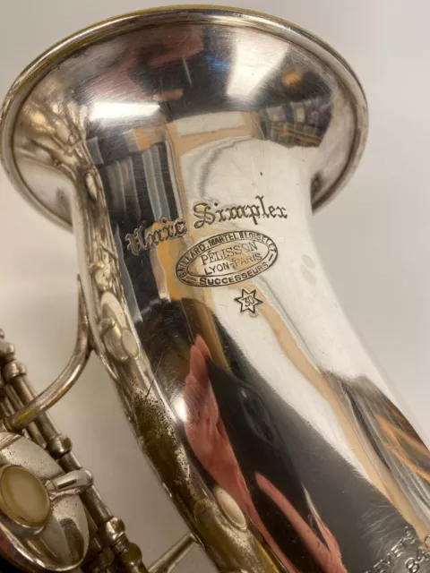 saxophone alto Raymond Dubois modèle Unic Simplex pour Gaillard Martel Loiselet