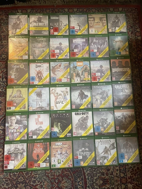 XBOX ONE PROMO Collection 76 Promotional Rare Press Copies