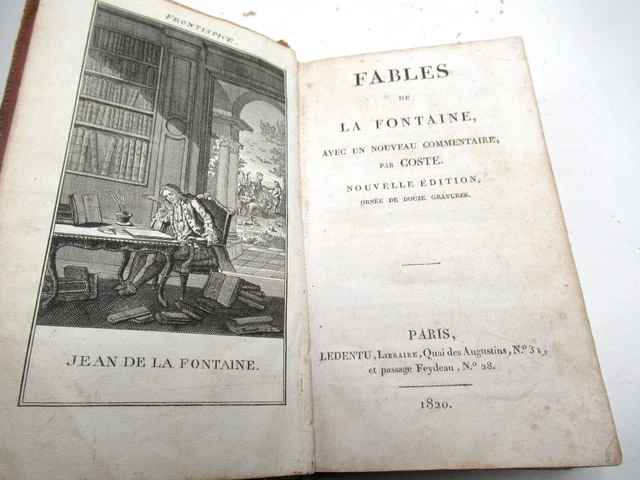 Fable De La Fontaine Morale picclick.fr