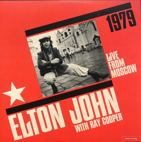 Elton John With Ray Cooper: Live From Moscow Double LP CLEAR VINYL New Sealed