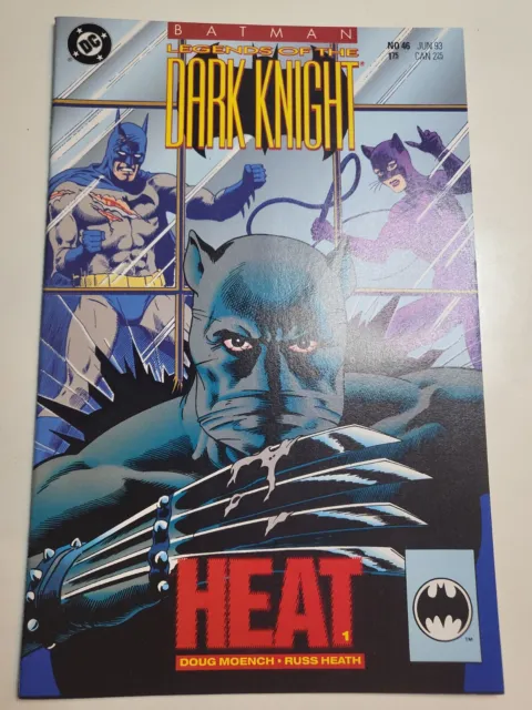 Batman: Legends of the Dark Knight #46: "Heat" Part 1 DC Comics (1993) NM+
