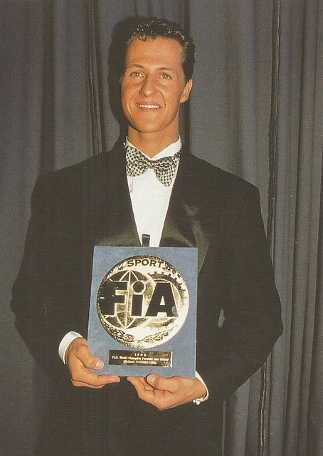 MICHAEL SCHUMACHER - Racing Driver - Formula 1 - Postcard - Postcard £4