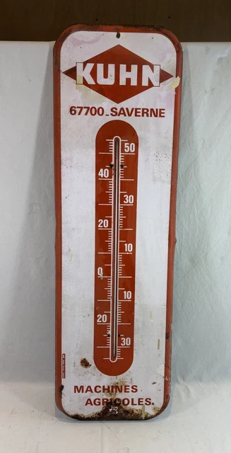 Thermometre ancien emaillee d'occasion - Collection