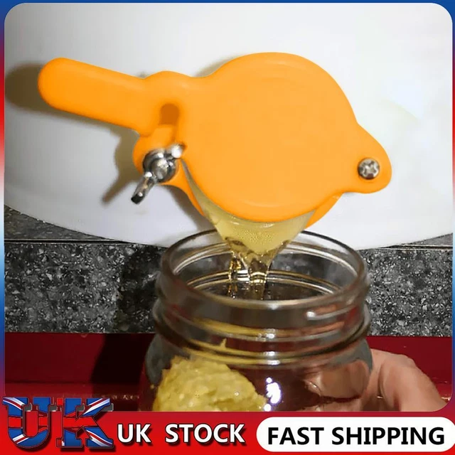 Honey Extractor Honey Gate Honey Valve Honey Taps Beekeeping Bottling (Orange) ❀