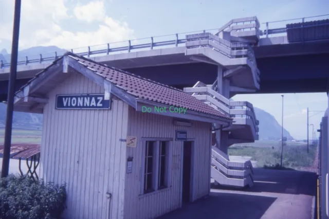 F78 35mm Slide Vionnaz Station c.1985