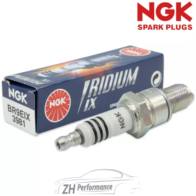 NGK 3981 BR9EIX Iridium Zündkerze für Piaggio Vespa Aprilia Beta Derbi Honda KTM