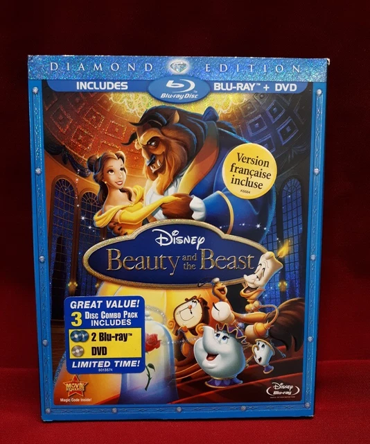 Diamond Edition DISNEY BEAUTY AND The Beast Diamond Edition - Bluray & Dvd $15.00 ...