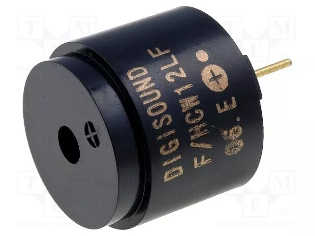 1 piece, Sound transducer: electromagnetic alarm F/HCW12 /E2UK