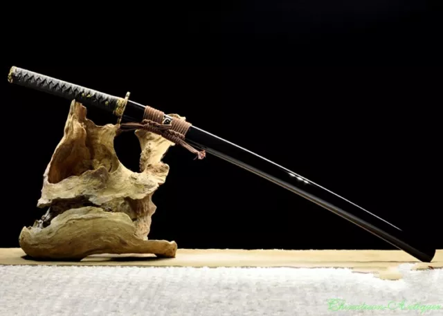 Honsanmai Katana Clay Tempered Folded Steel Handmade Sharp Japanese Sword #1152 2