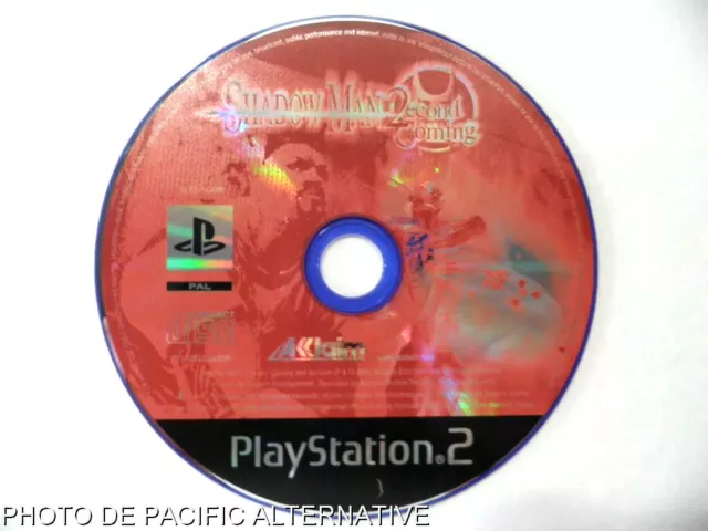 Jeu seul SHADOW MAN 2 SECOND COMING sur playstation 2 PS2 loose francais action