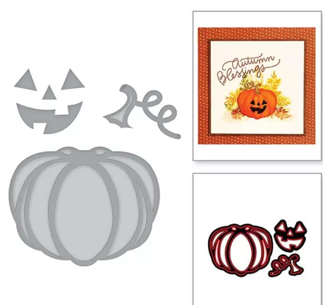 Halloween Pumpkin Metal Cutting Dies Stencil DIY Scrapbooking Album Decor Craft