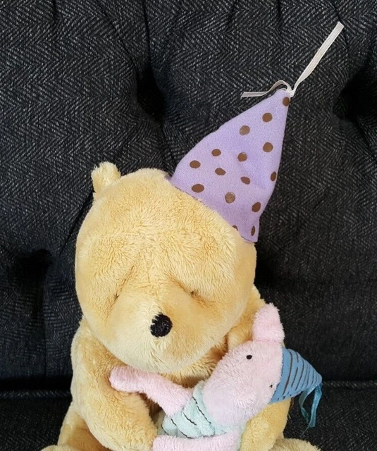 DISNEY WINNIE THE Pooh Baby Soft Toy Plush £10.99 PicClick UK