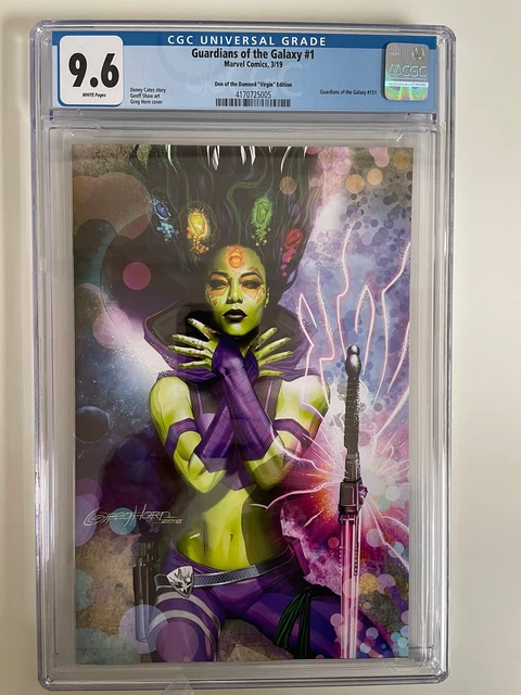 Marvel Comics #1 Guardians of the Galaxy CGC 9.6 Virgin Variant Edition
