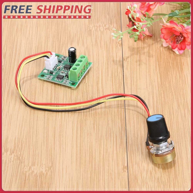 PWM DC Motor Speed Regulator 1.8V 3V 5V 6V 12V 2A Speed Control Module