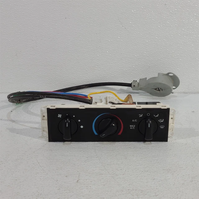 99-04 Mustang HVAC Control Head W/ Cables Climate AC Heat Control AA7007