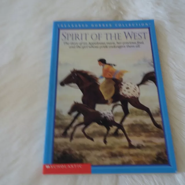 Jahnna N Malcolm SPIRIT OF THE WEST Pony Tails Book Vtg American Indian Book