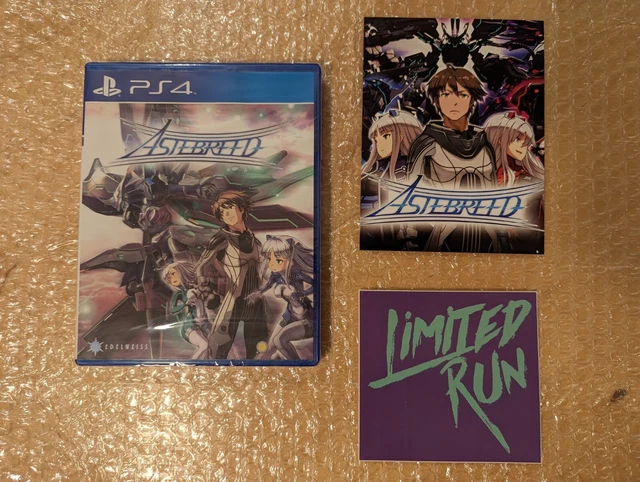 Astebreed / PS4 / PlayStation 4 / LRG / Limited Run Games / NEU / NEW / SEALED