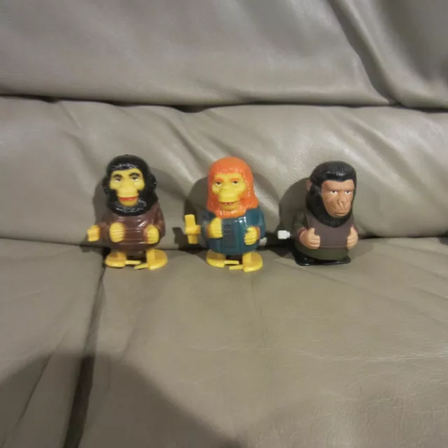 PLANET OF THE APES AZRAK HAMWAY ZAIUS, GALEN, NEWER APE -70s WND-UP WALKERS PLANET OF THE APES AZRAK HAMWAY ZAIUS, GALEN, NEWER APE -70s WND-UP WALKERS