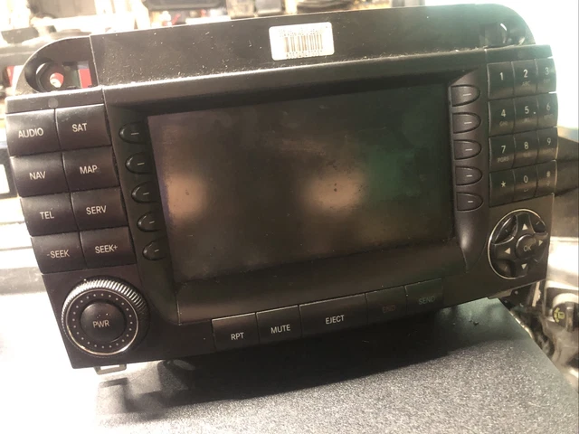 04-06 Mercedes W215 W220 CL500 S430 Navigation Command Comand Head Unit GPS OEM
