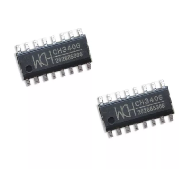 2 PCS Original CH340G IC R3 Board Free USB Cable Serial chip SOP CK